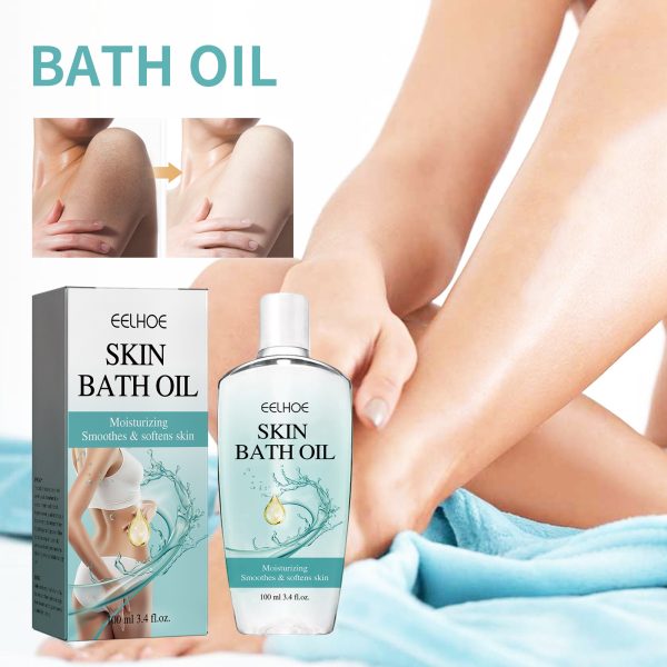 EELHOE Shower Oil Bottle on Bathroom Shelf