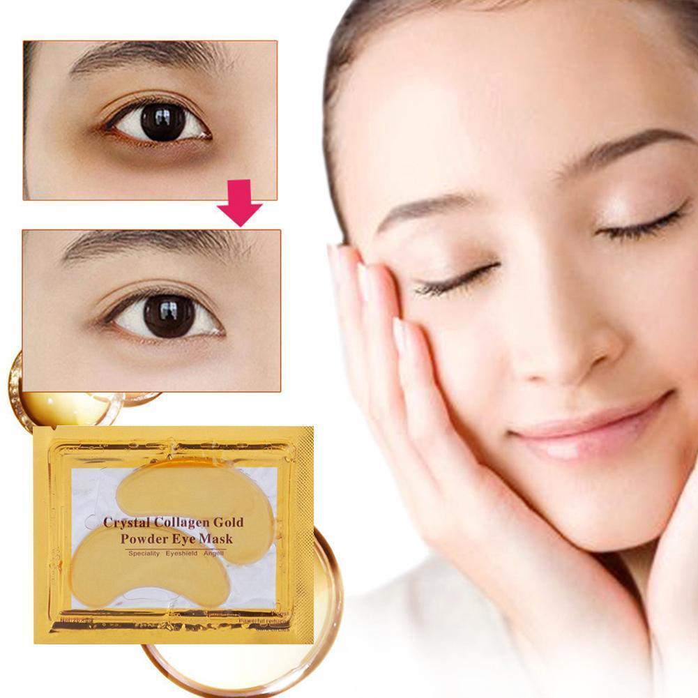 Gold collagen eye mask patches for under-eye care