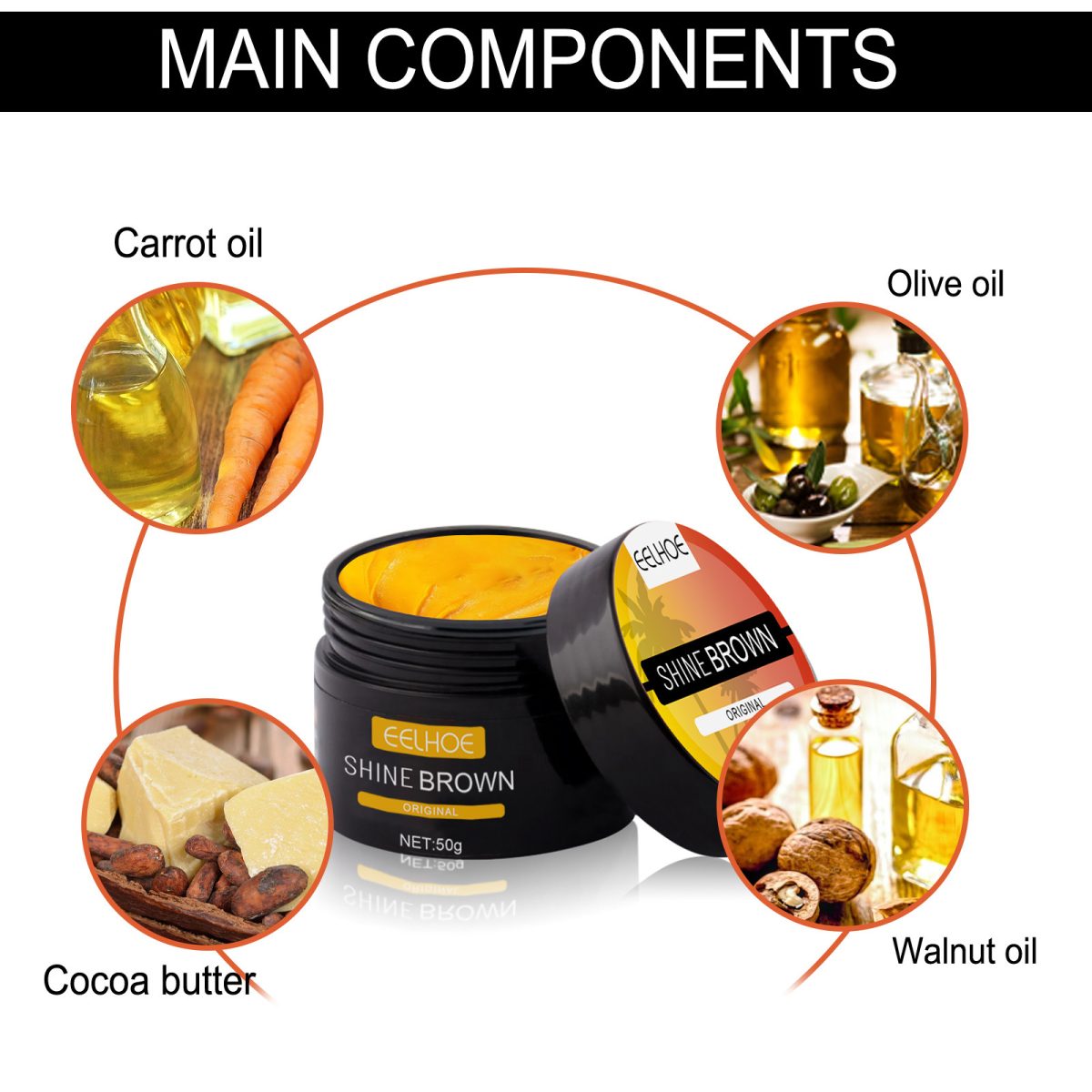 Hydrating Tan Cream for Wheat Skin with Golden Glow