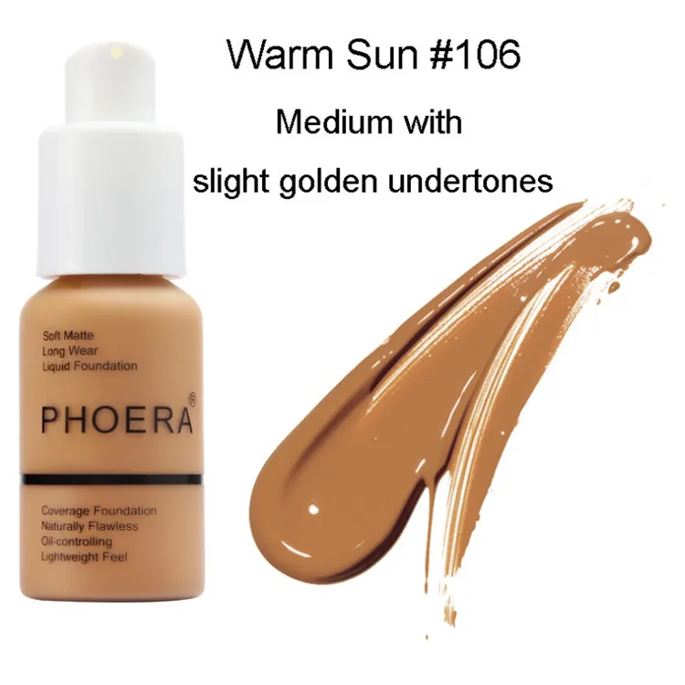 Oil-Free Matte Foundation for Long Wear Makeup