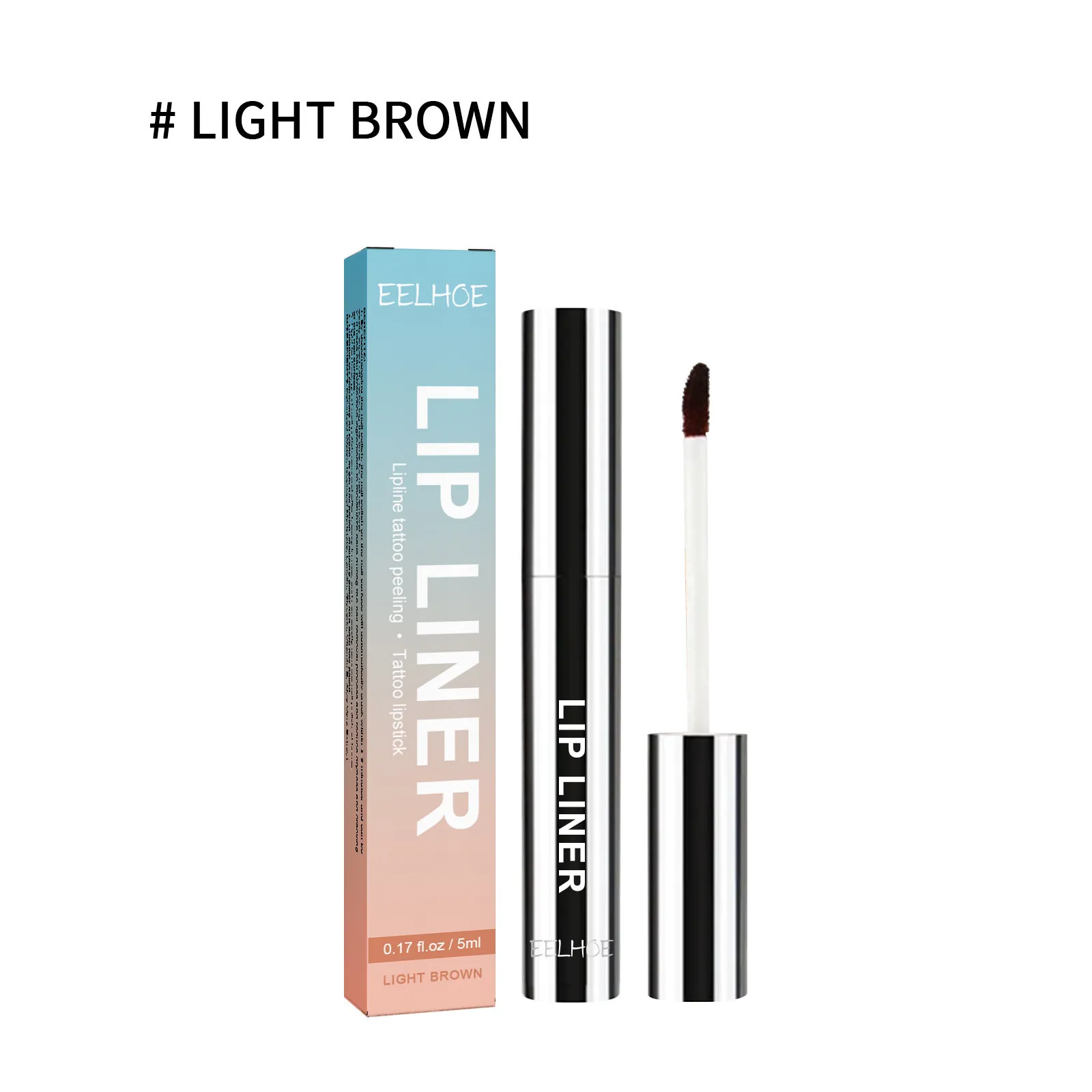 High-pigment lip liner pencil for clean lip outline